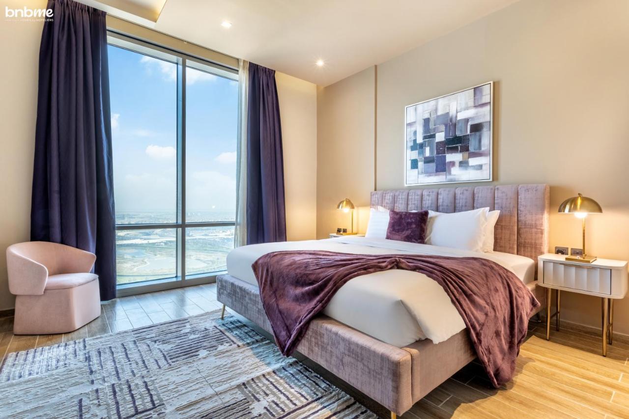 Bnbmehomes - Luxury 2B Apt - Al Habtoor - Amna Tower - 5044 Dubai Exterior foto