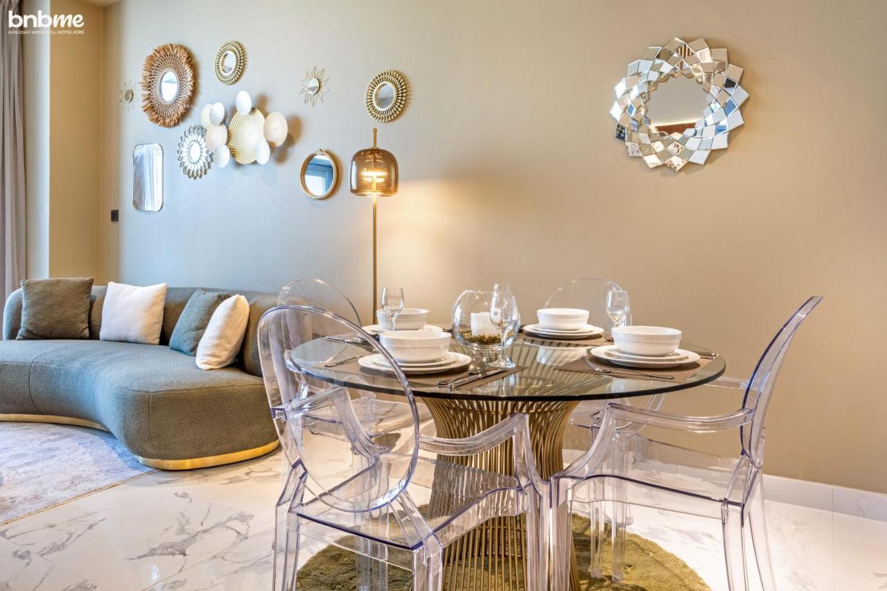 Bnbmehomes - Luxury 2B Apt - Al Habtoor - Amna Tower - 5044 Dubai Exterior foto